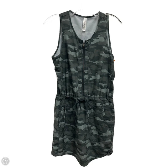 Athletic Dress By Kyodan In Camouflage Print, Size: Sp