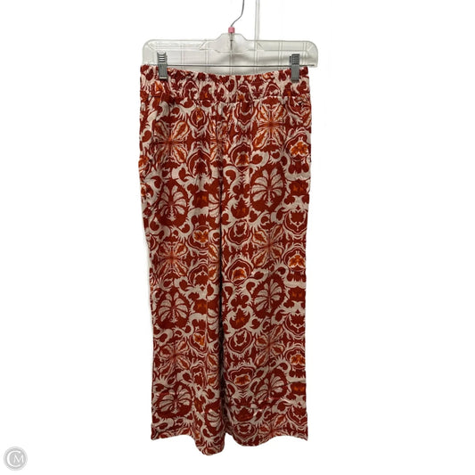Pants Linen By Rachel Zoe In Orange, Size: 6