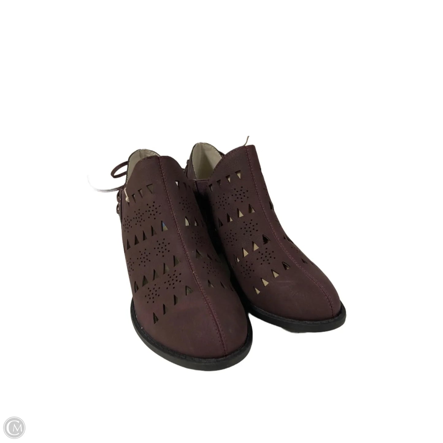 Shoes Heels Block By Jbu By Jambu In Purple, Size: 6