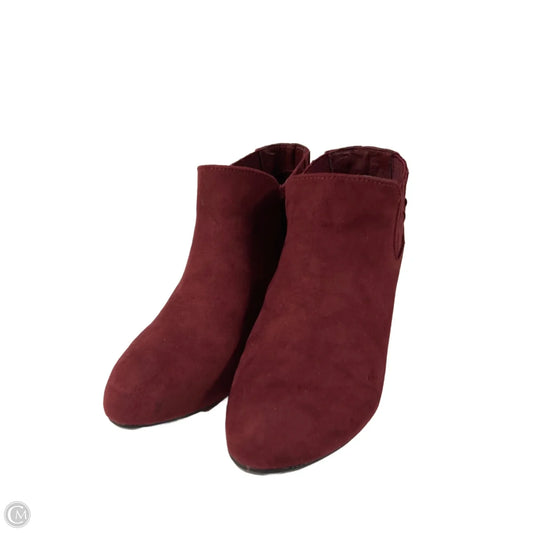 Shoes Heels Wedge By New Directions In Red, Size: 6