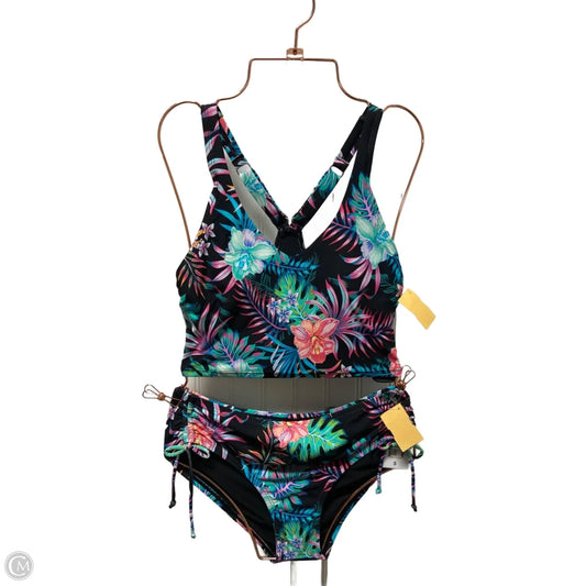 Swimsuit 2pc By Cmc In Floral Print, Size: S