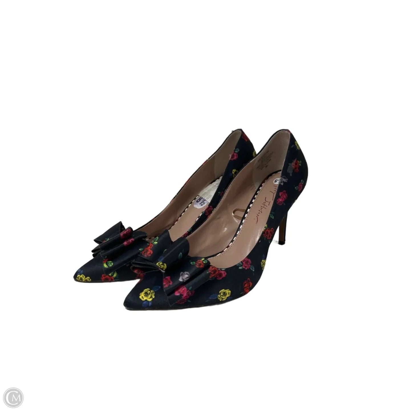 Shoes Heels Stiletto By Betsey Johnson In Floral Print, Size: 8.5
