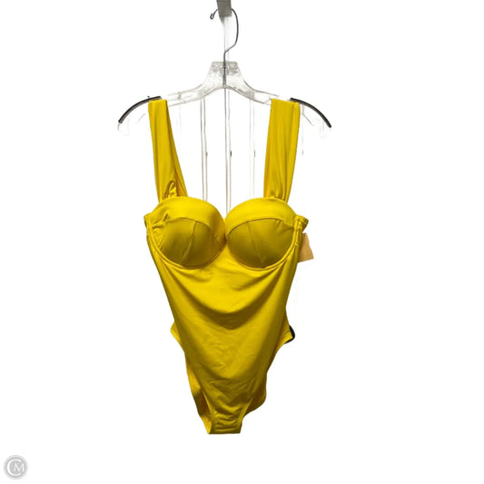 Swimsuit Designer By Kate Spade In Yellow, Size: Xl