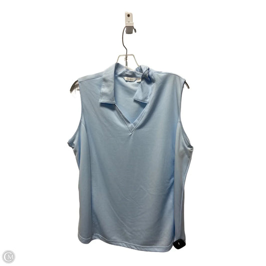 Athletic Tank Top By Lady Hagen In Blue, Size: 1x