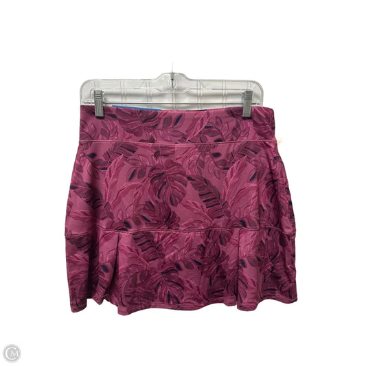 Athletic Skort By Reel Legends In Purple, Size: M