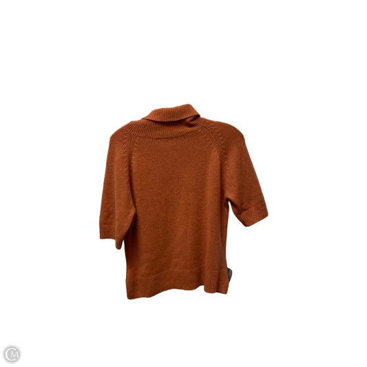Sweater Cashmere By Talbots In Orange, Size: L