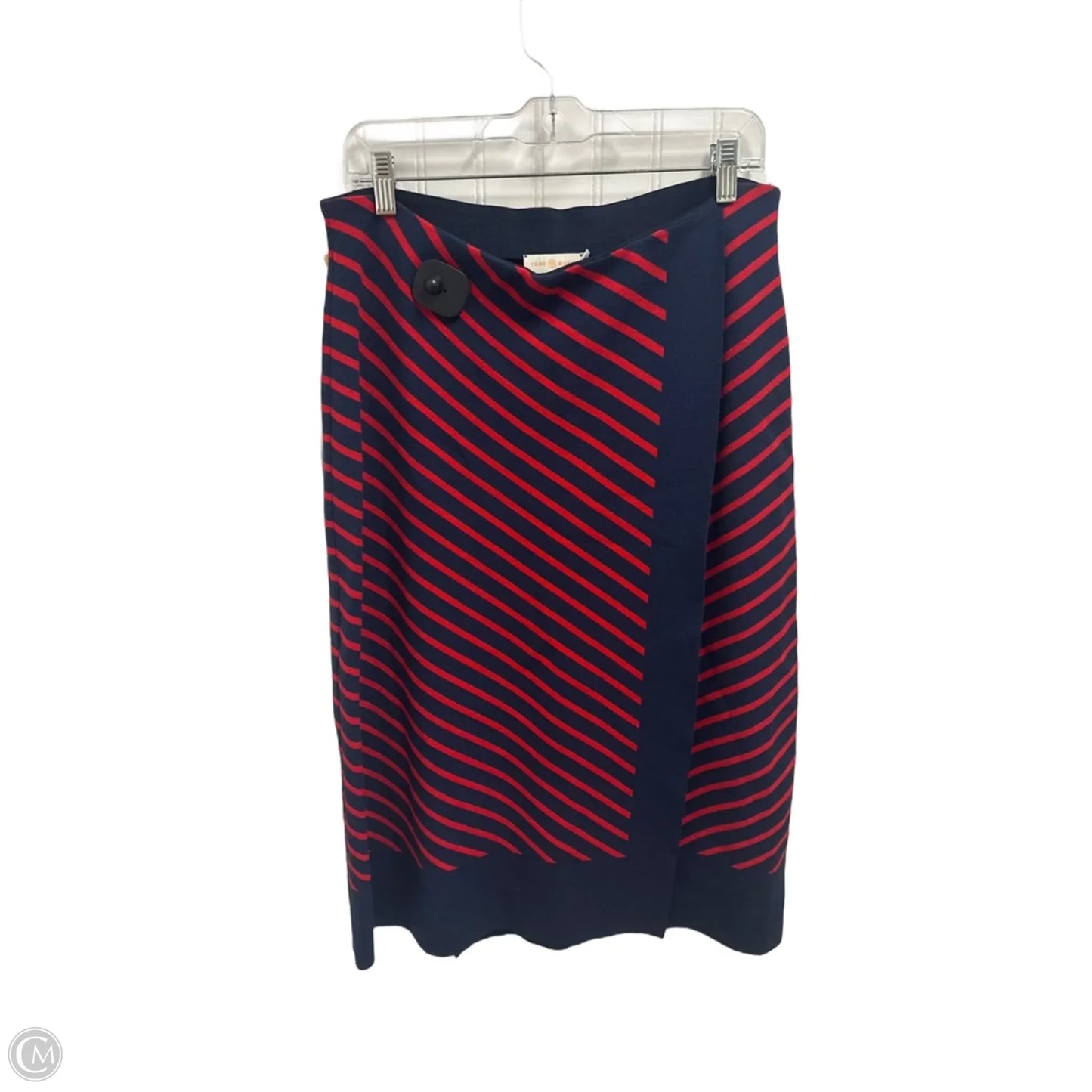 Skirt Designer By Tory Burch In Striped Pattern, Size: 10