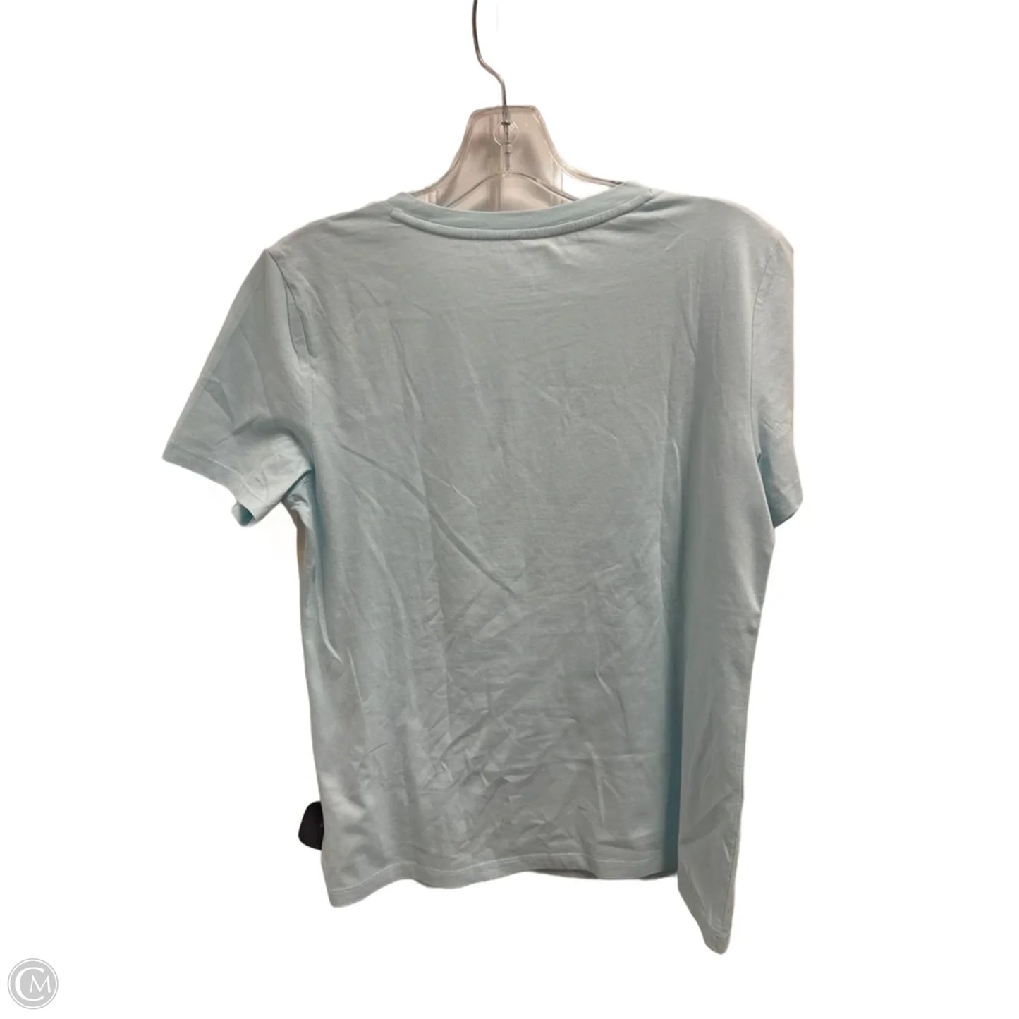 Top Short Sleeve By Talbots In Blue, Size: S