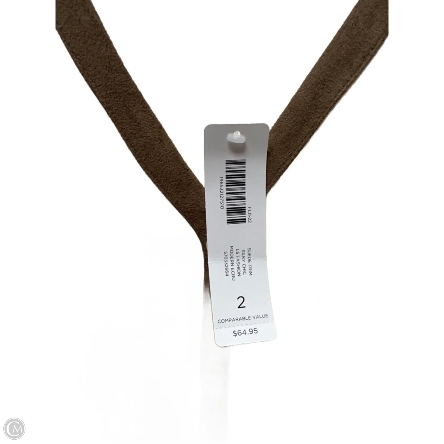 Top Long Sleeve Basic By Chicos In Cream, Size: L