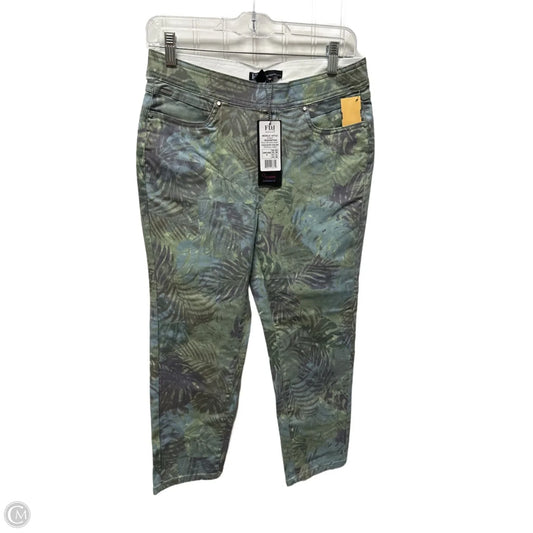 Jeans Straight By Clothes Mentor In Blue & Green, Size: 6