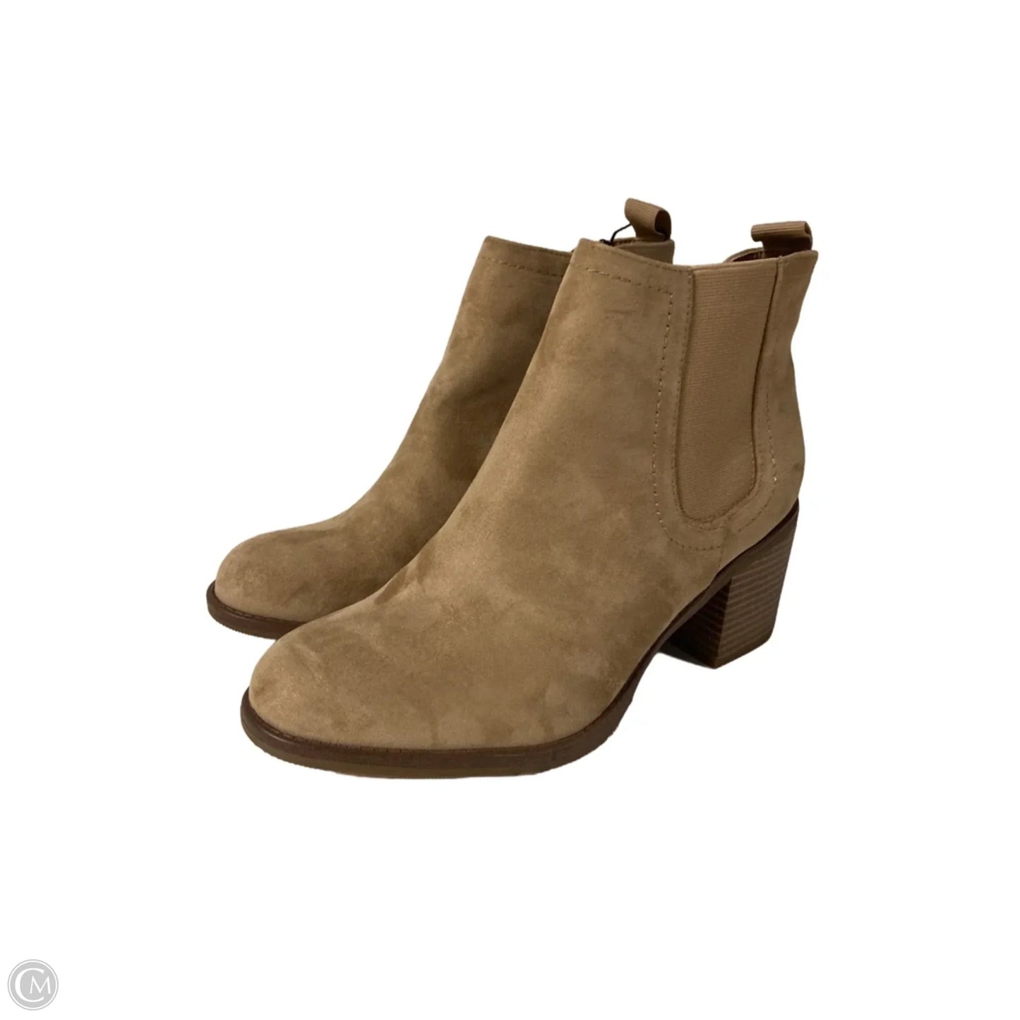 Boots Ankle Heels By Sonoma In Tan, Size: 9