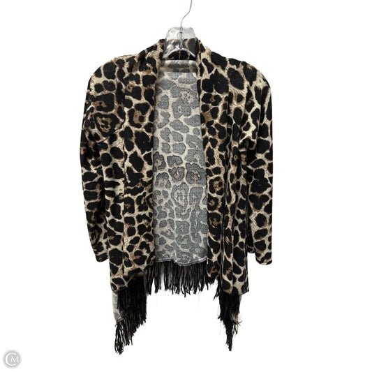 Shawl By Clothes Mentor In Animal Print, Size: S