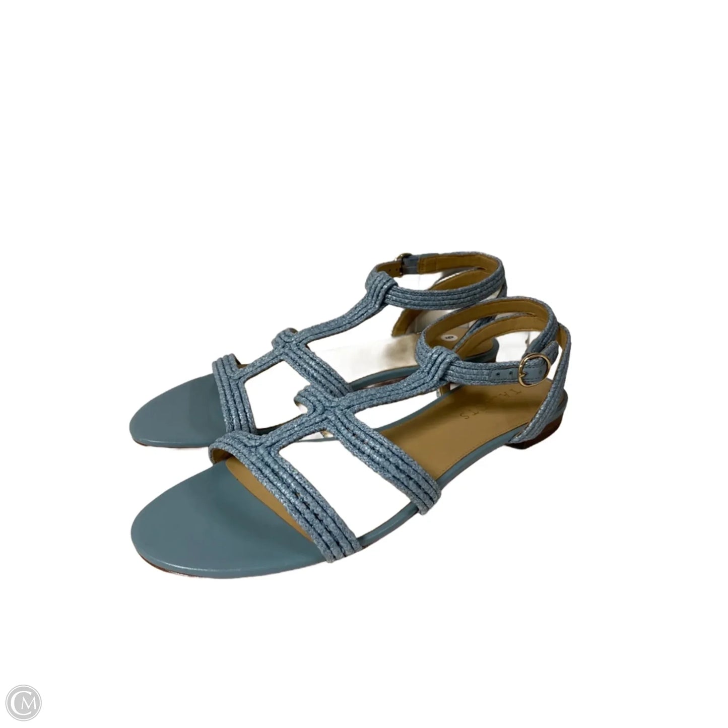Sandals Flats By Talbots In Blue, Size: 9