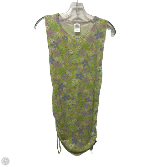 Swimwear Cover-up By Wild Fable In Floral Print, Size: L