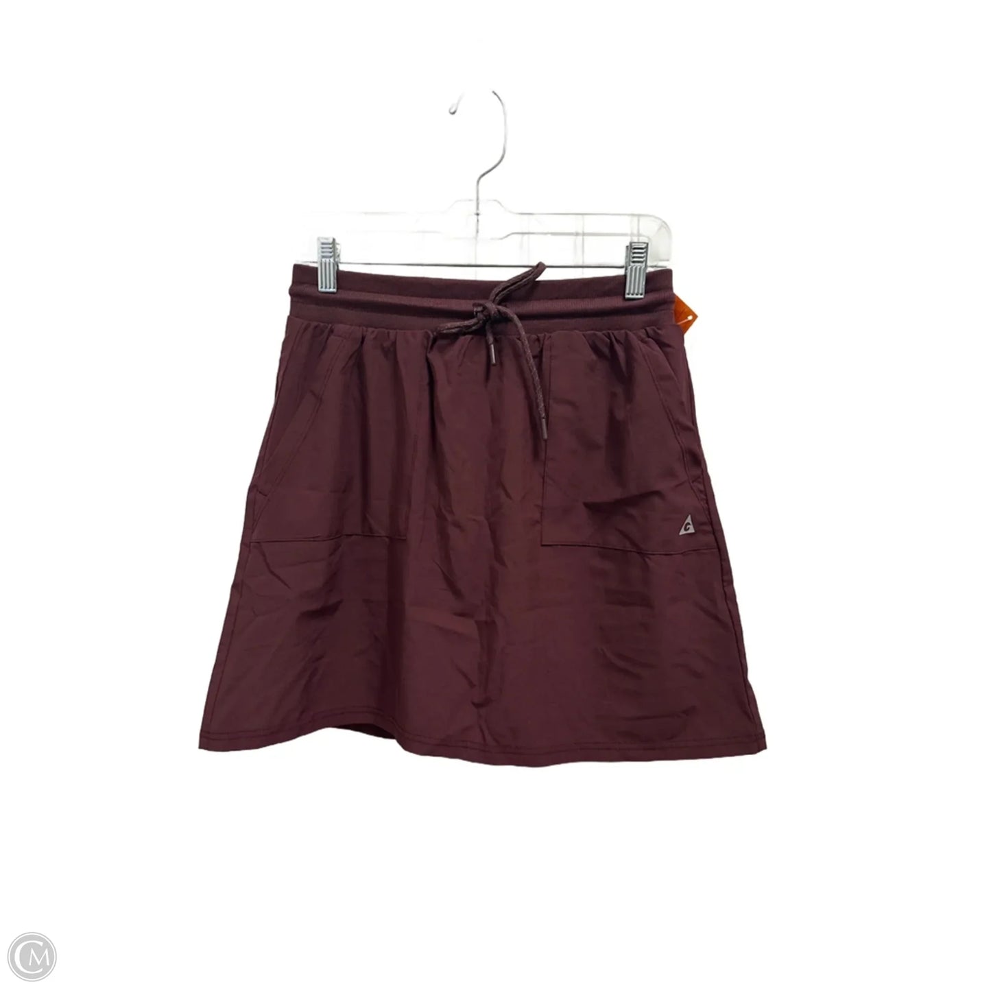 Athletic Skort By Clothes Mentor In Maroon, Size: M