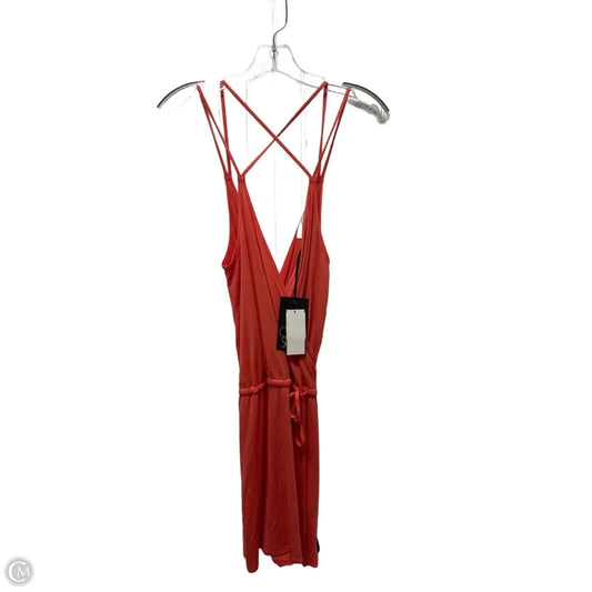 Dress Casual Short By Chaser In Coral, Size: Xs