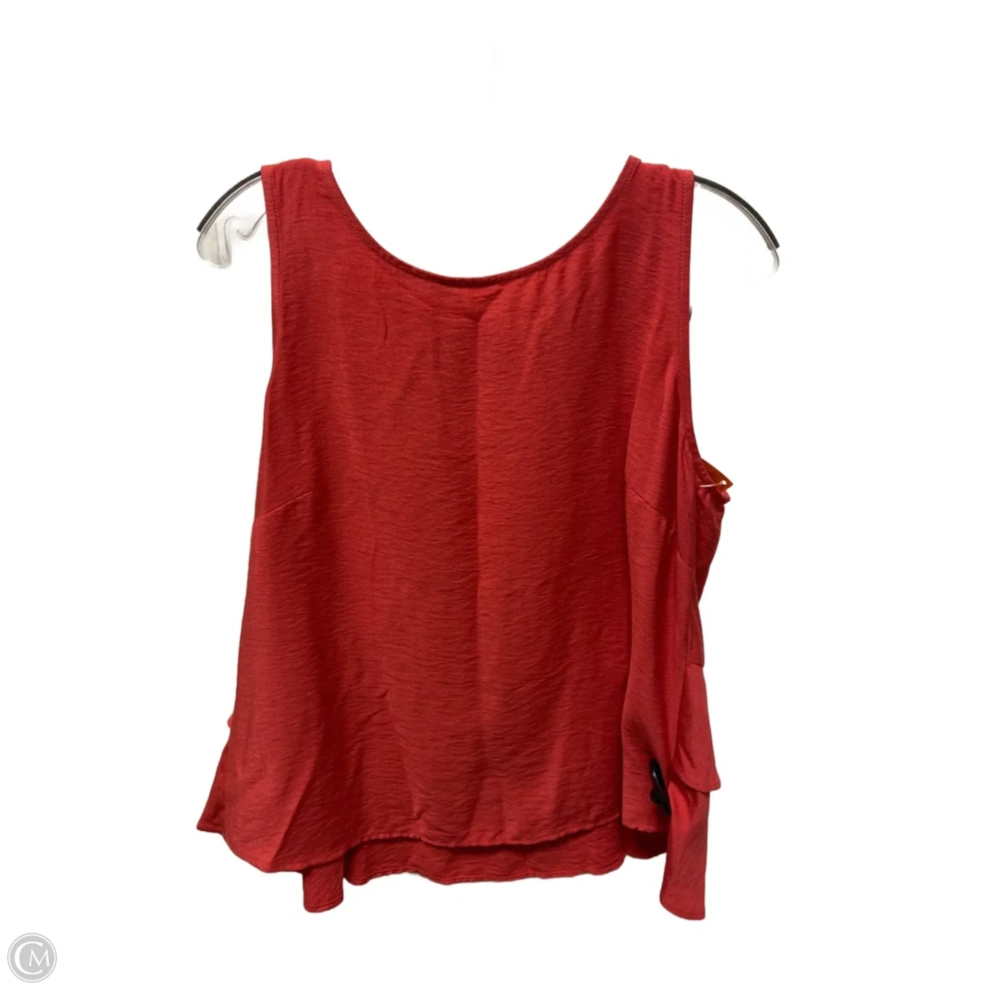 Top Sleeveless Basic By Loft In Red, Size: M