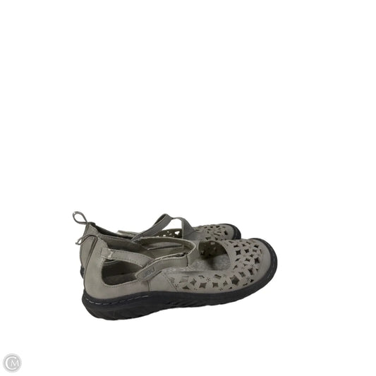 Shoes Flats By Jbu By Jambu In Grey, Size: 8.5