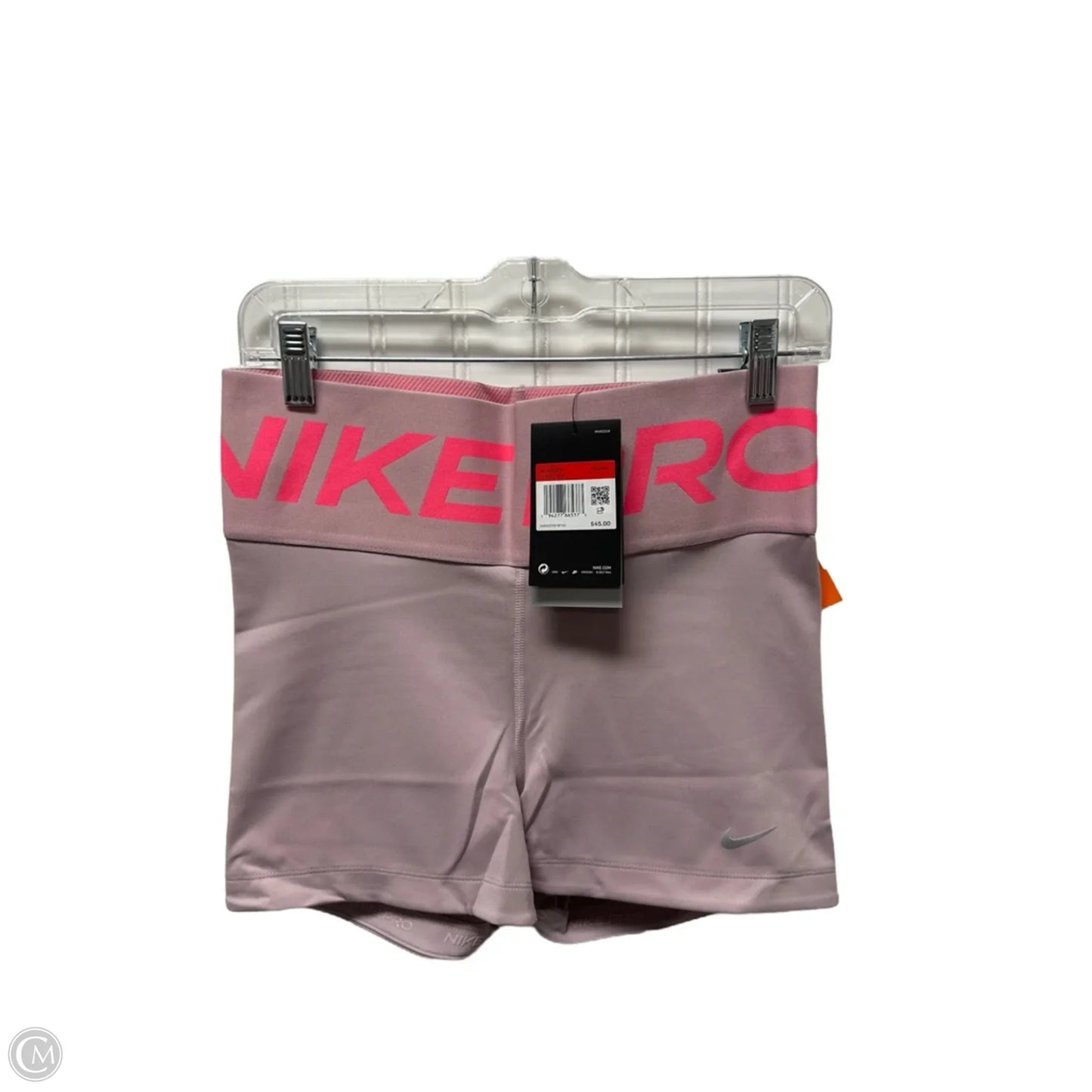 Athletic Shorts By Nike In Pink, Size: L