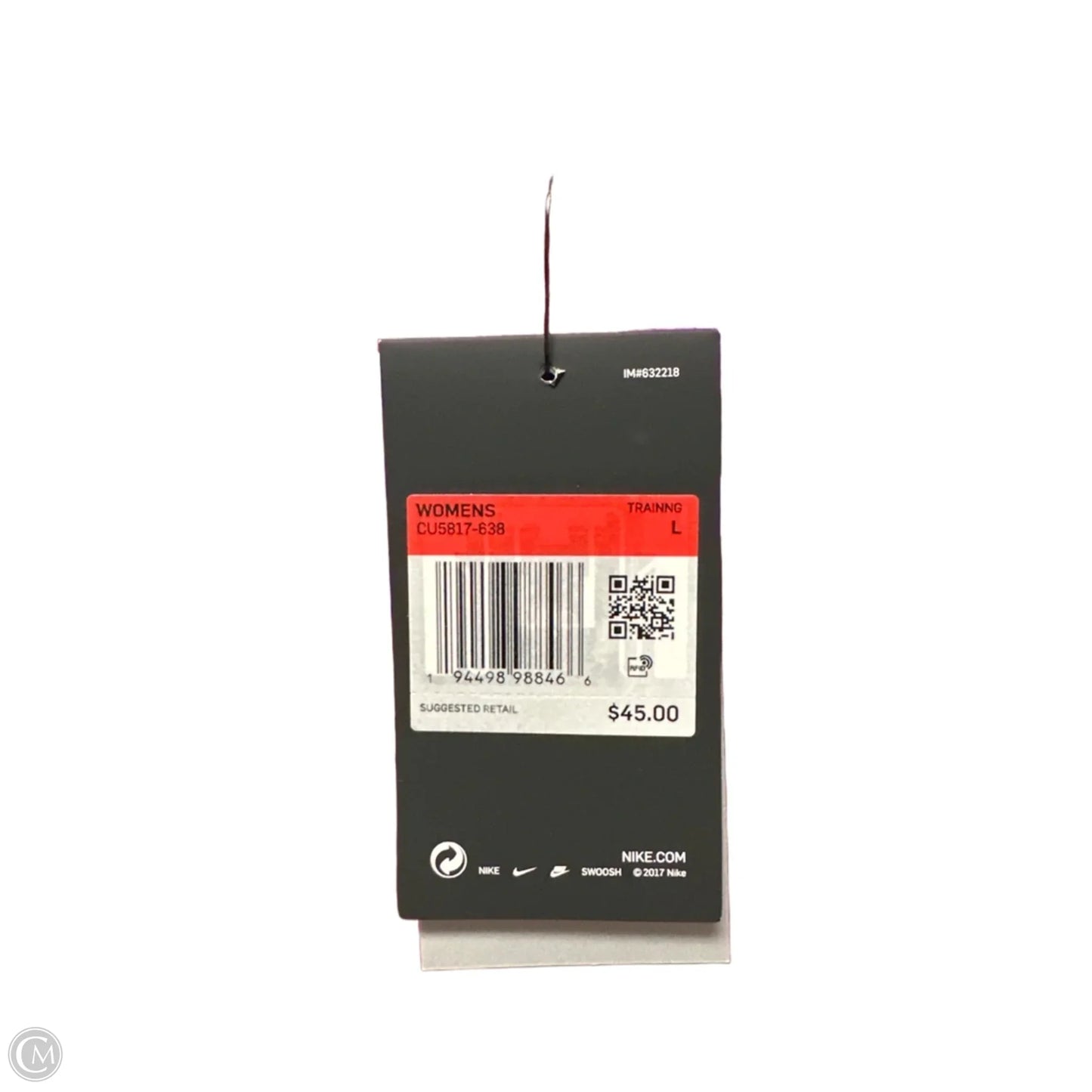 Athletic Shorts By Nike In Purple, Size: L