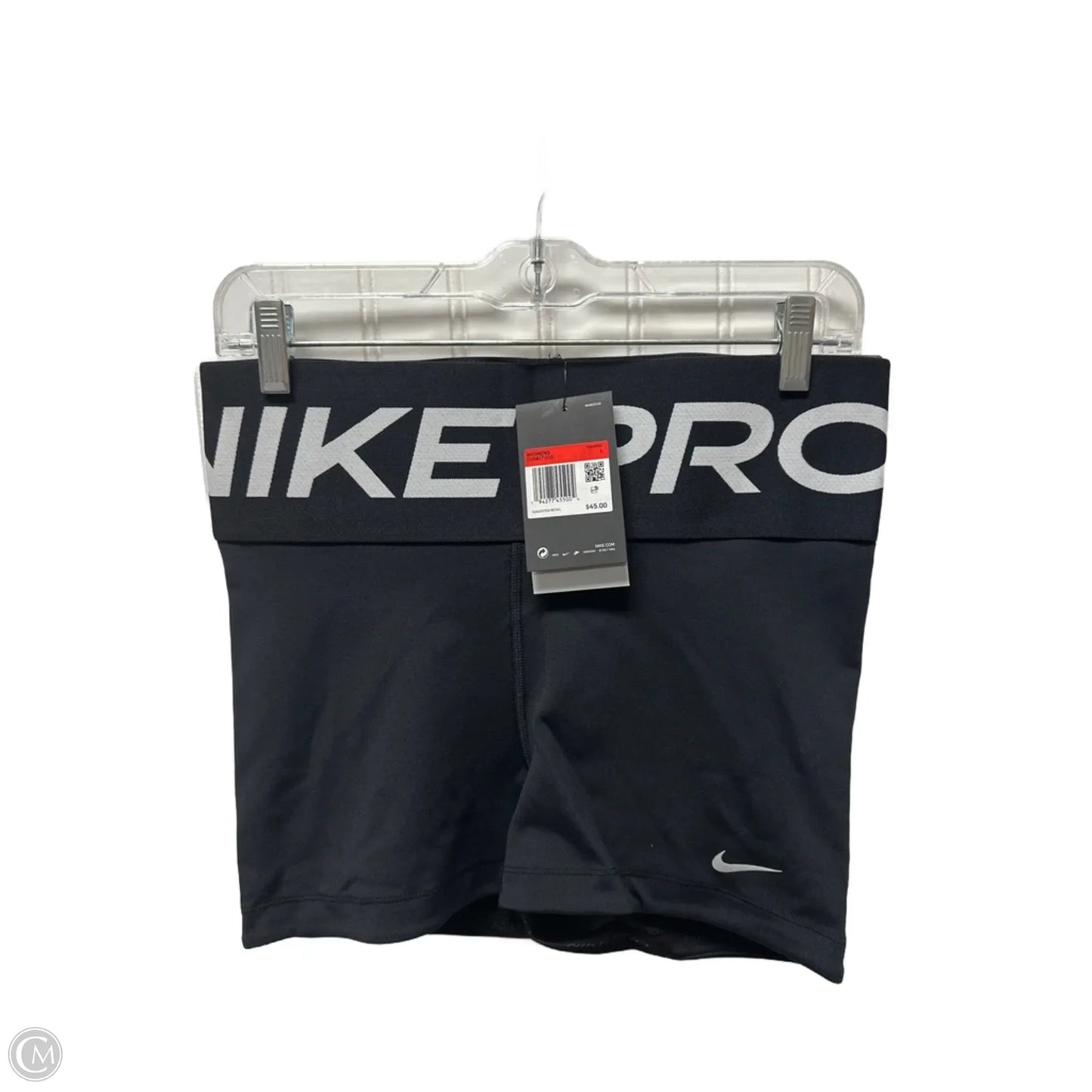 Athletic Shorts By Nike In Black, Size: L