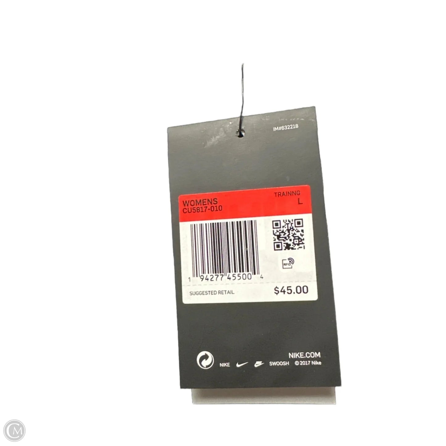 Athletic Shorts By Nike In Black, Size: L