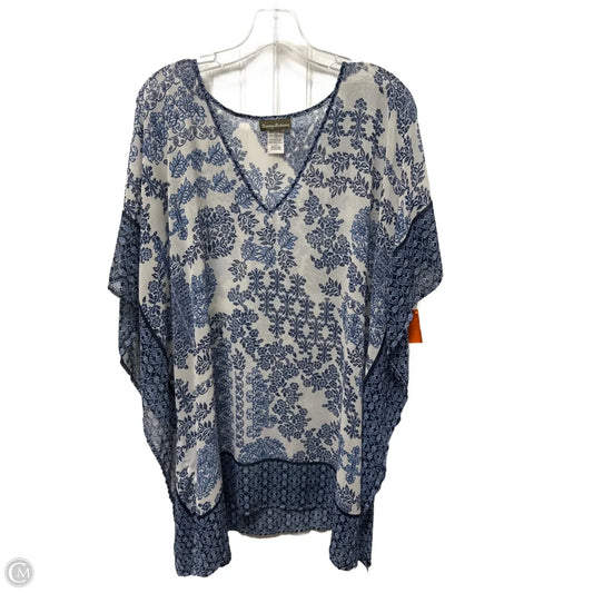 Swimwear Cover-up By Tommy Bahama In Blue & White, Size: L