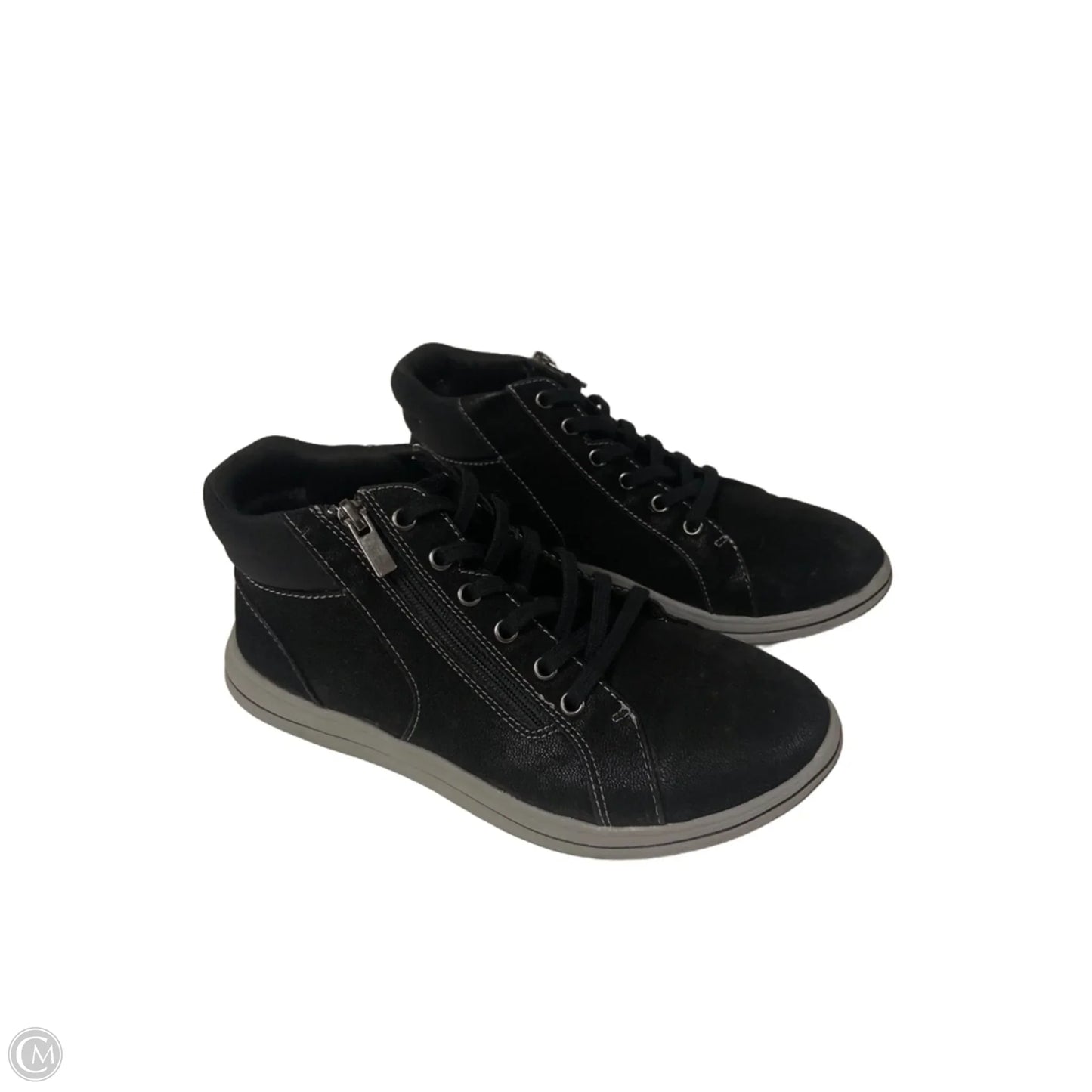 Shoes Sneakers By Clarks In Black, Size: 6