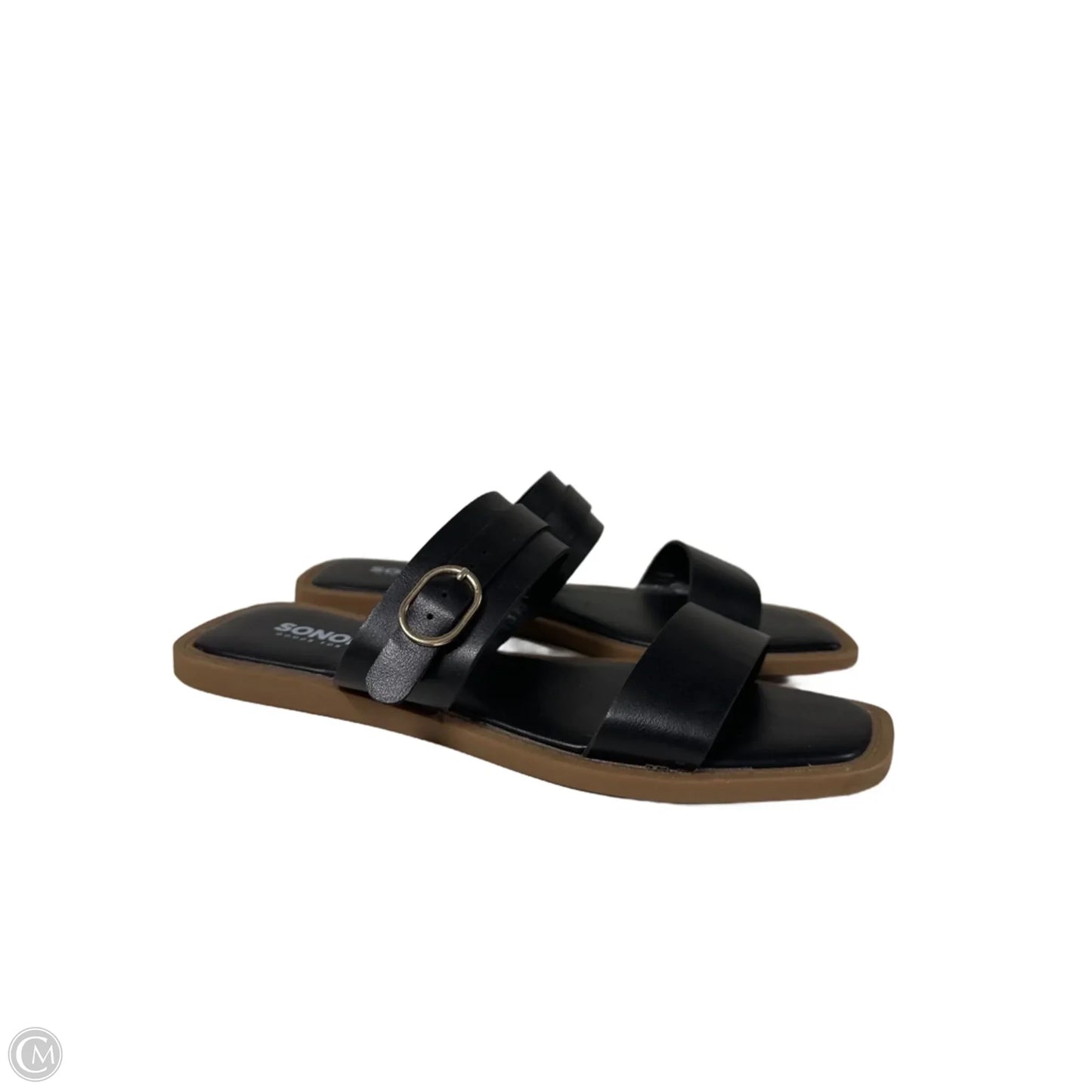Sandals Flats By Sonoma In Black, Size: 7.5