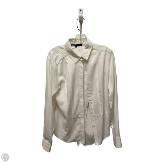 Top Long Sleeve By Antonio Melani In White, Size: M