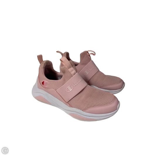 Shoes Athletic By Champion In Pink, Size: 8