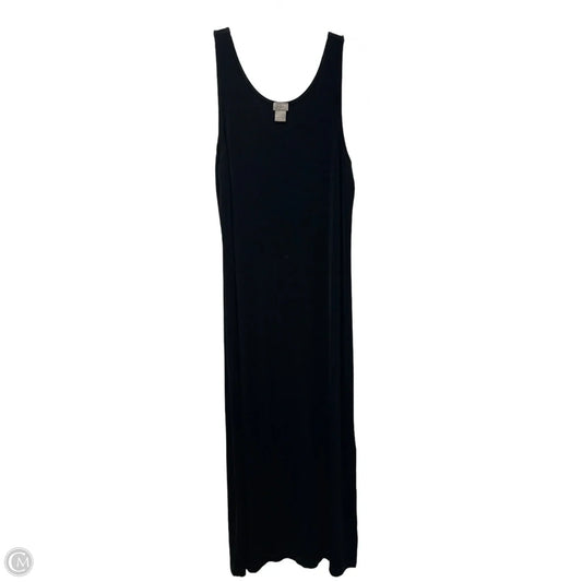 Dress Casual Maxi By Chicos In Black, Size: M