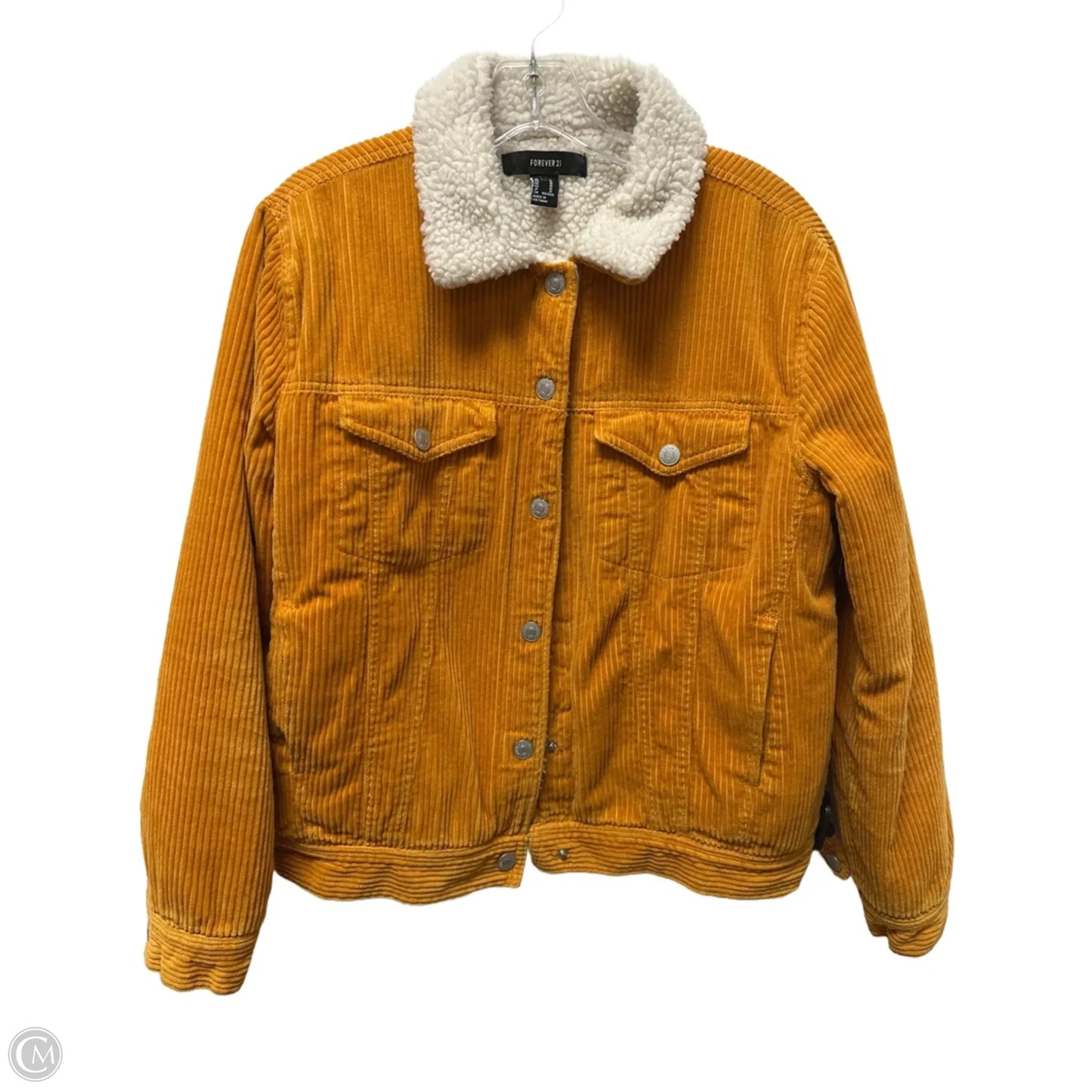 Jacket Other By Forever 21 In Yellow, Size: M
