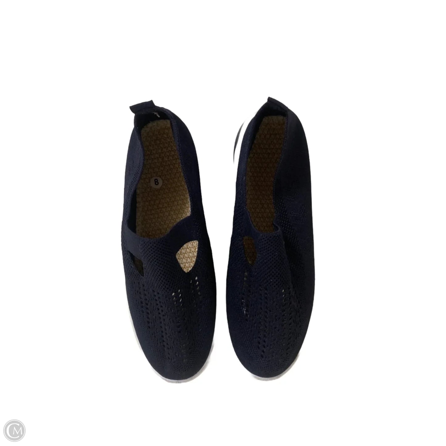 Shoes Flats By Clothes Mentor In Blue, Size: 8