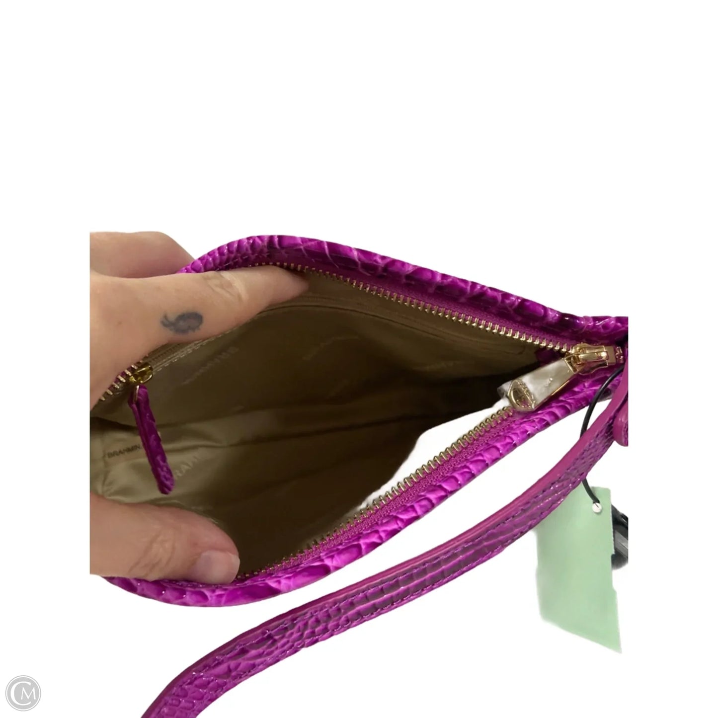 Handbag Designer By Brahmin, Size: Medium