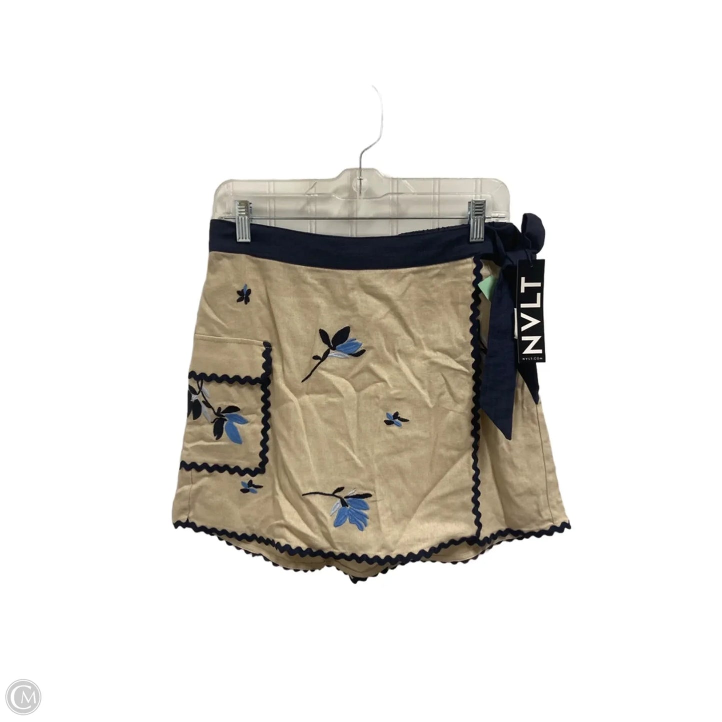 Skort By Clothes Mentor In Beige, Size: 4p