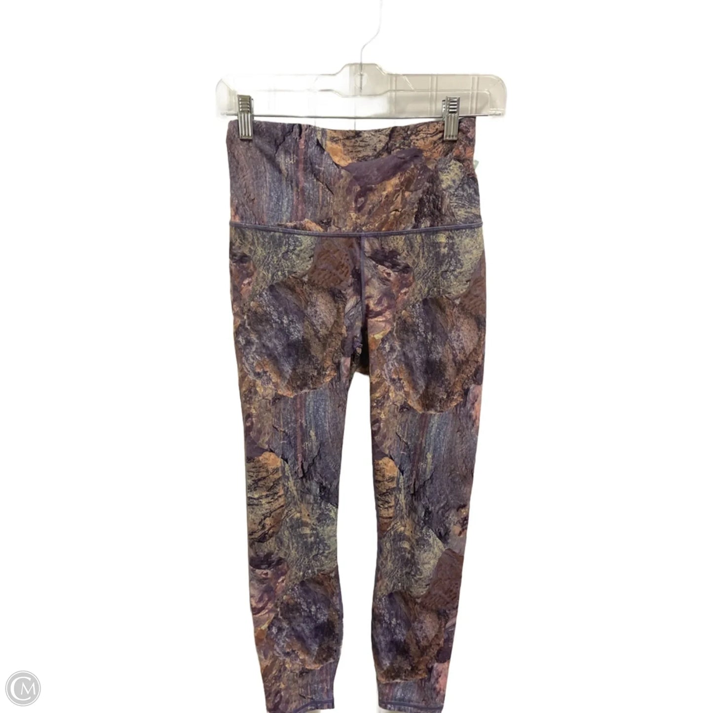 Athletic Leggings By Fabletics In Purple, Size: S