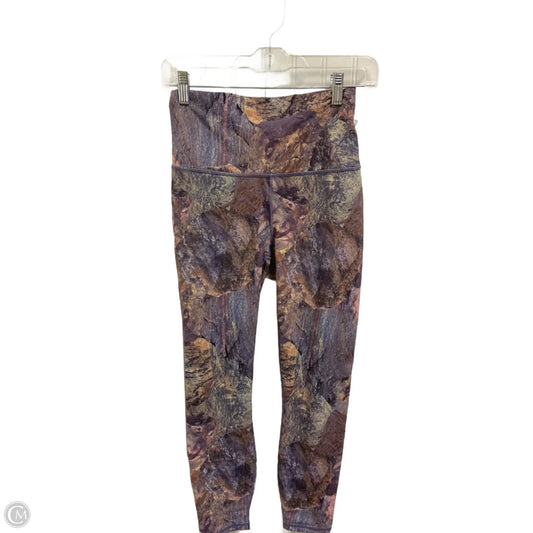 Athletic Leggings By Fabletics In Purple, Size: S