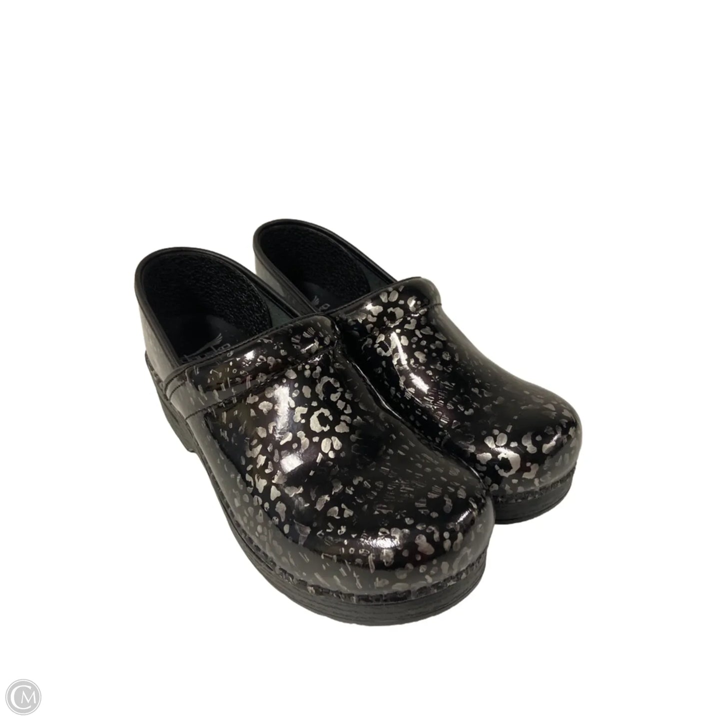 Shoes Heels Platform By Dansko In Black & Grey, Size: 9