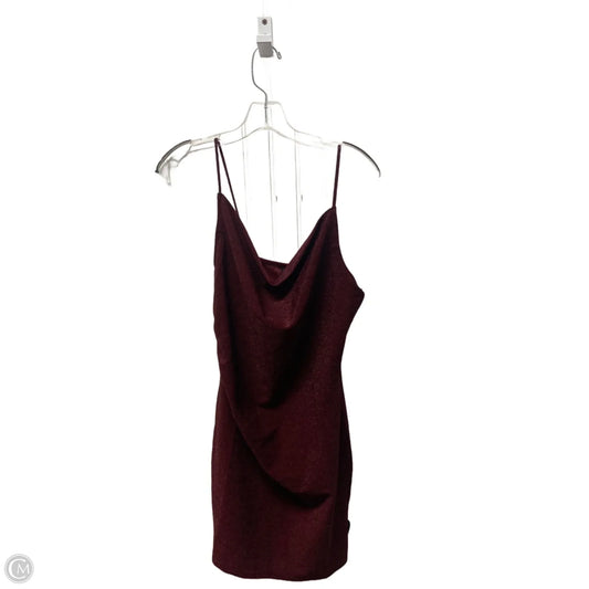 Dress Party Short By Divided In Maroon, Size: M