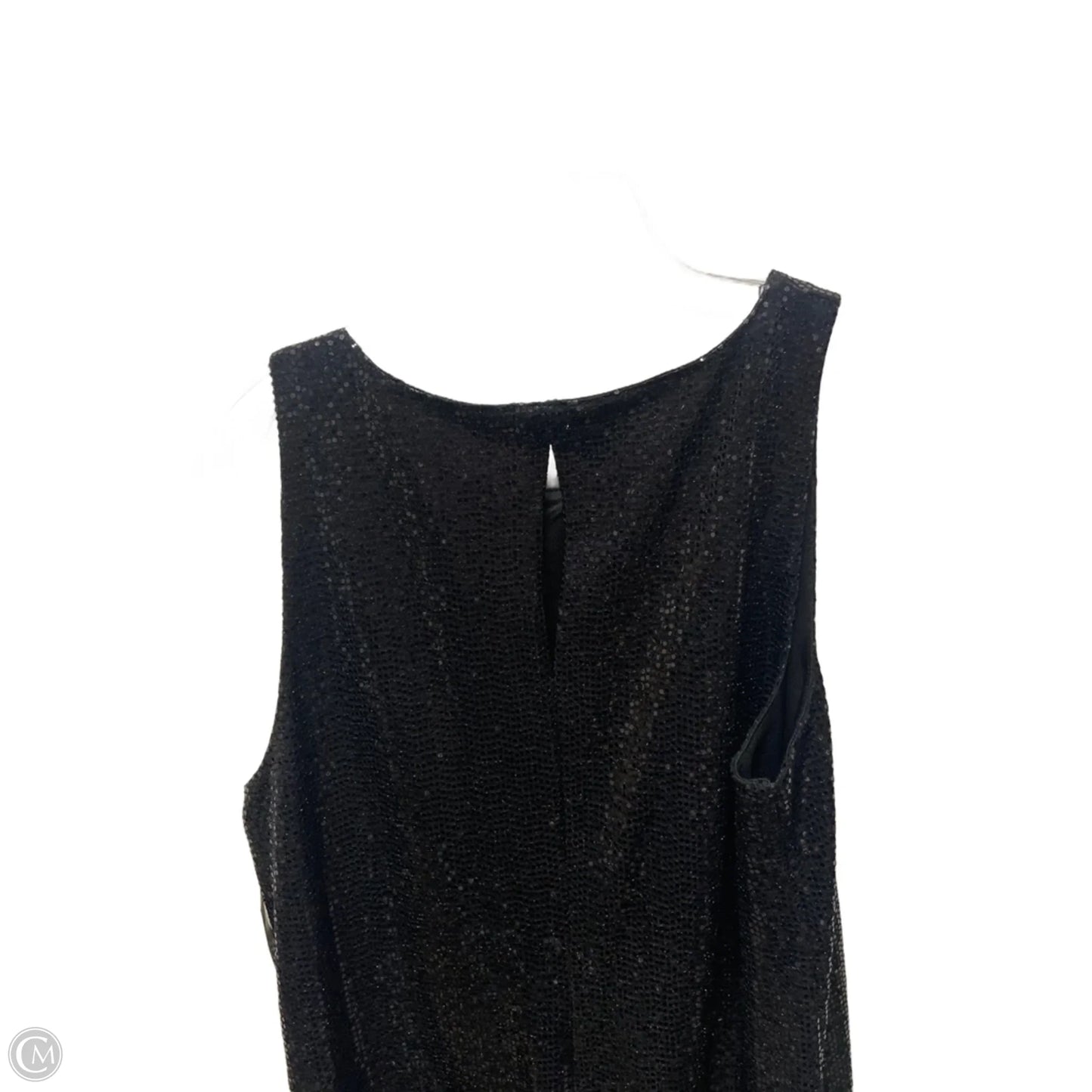Top Sleeveless By Msk In Black, Size: M