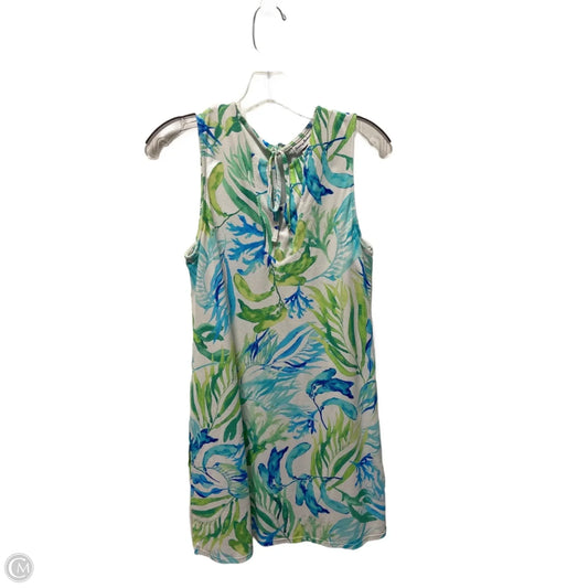 Dress Casual Short By Tommy Bahama In Blue & Green, Size: Sp