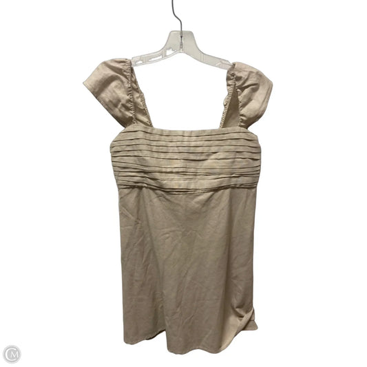 Dress Casual Short By Abercrombie And Fitch In Beige, Size: L