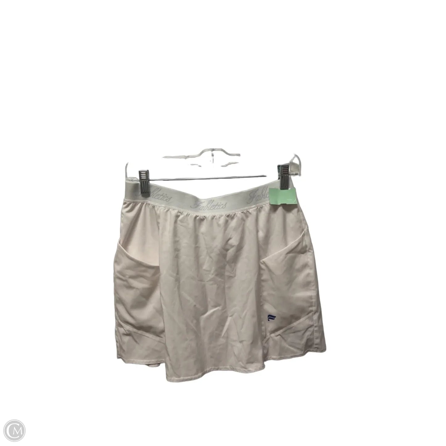 Athletic Skort By Fabletics In White, Size: M