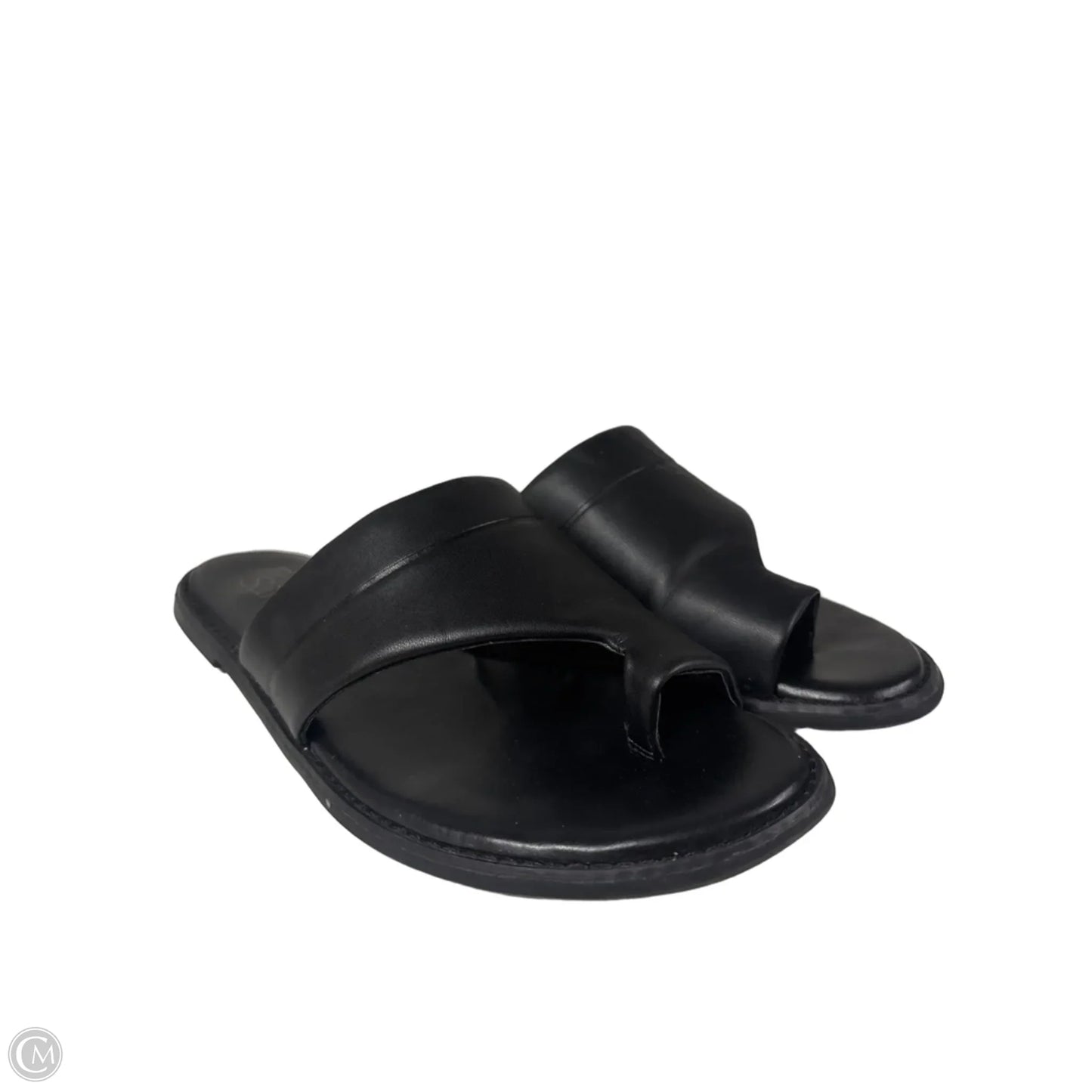 Sandals Flats By Franco Sarto In Black, Size: 7.5