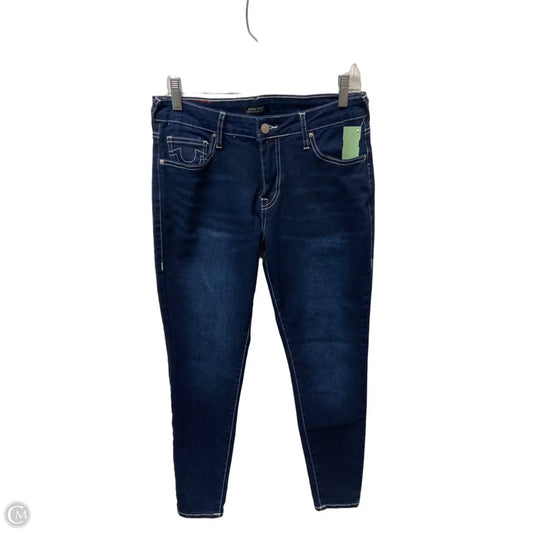 Jeans Skinny By True Religion In Blue Denim, Size: 30