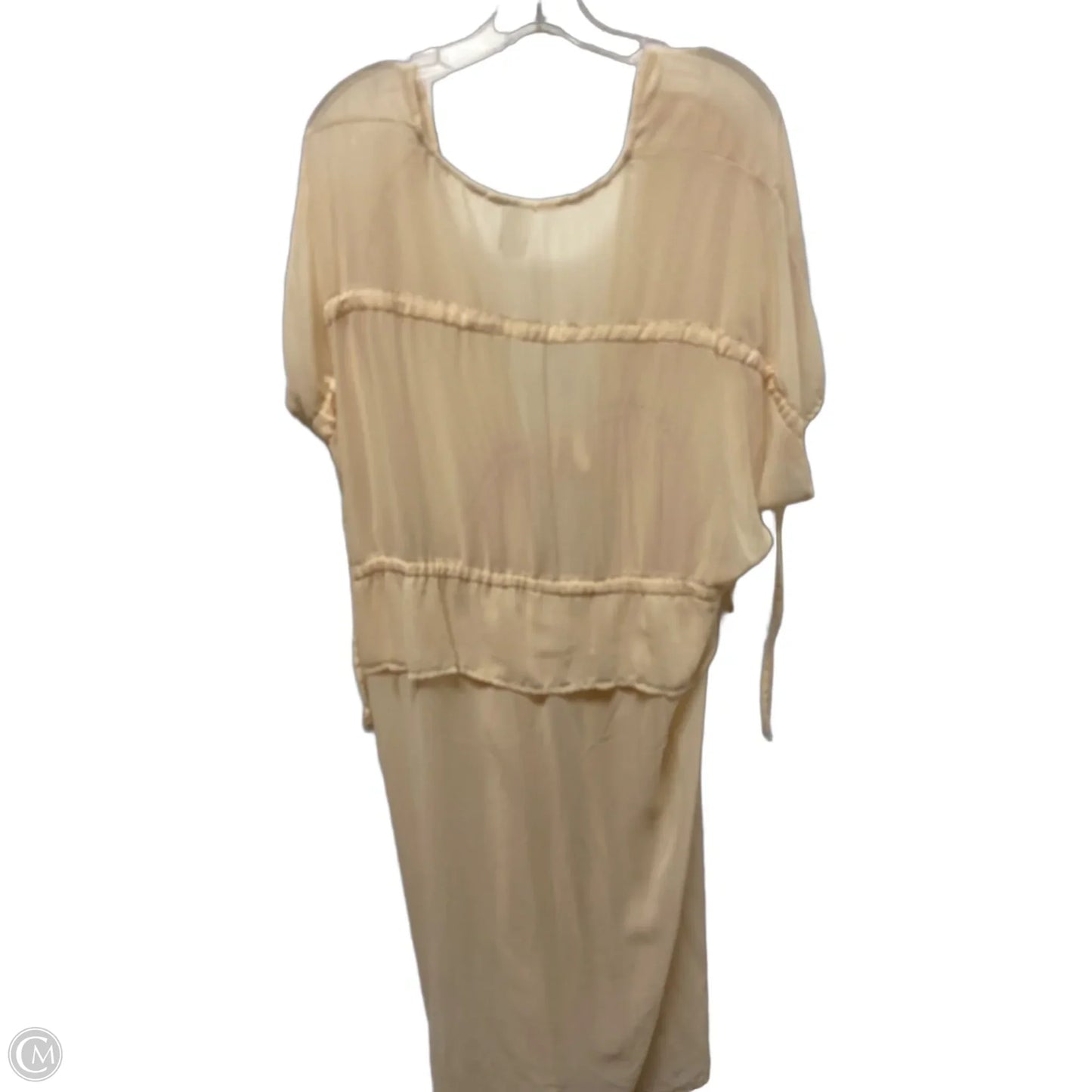 Shawl By Clothes Mentor In Beige, Size: 1x