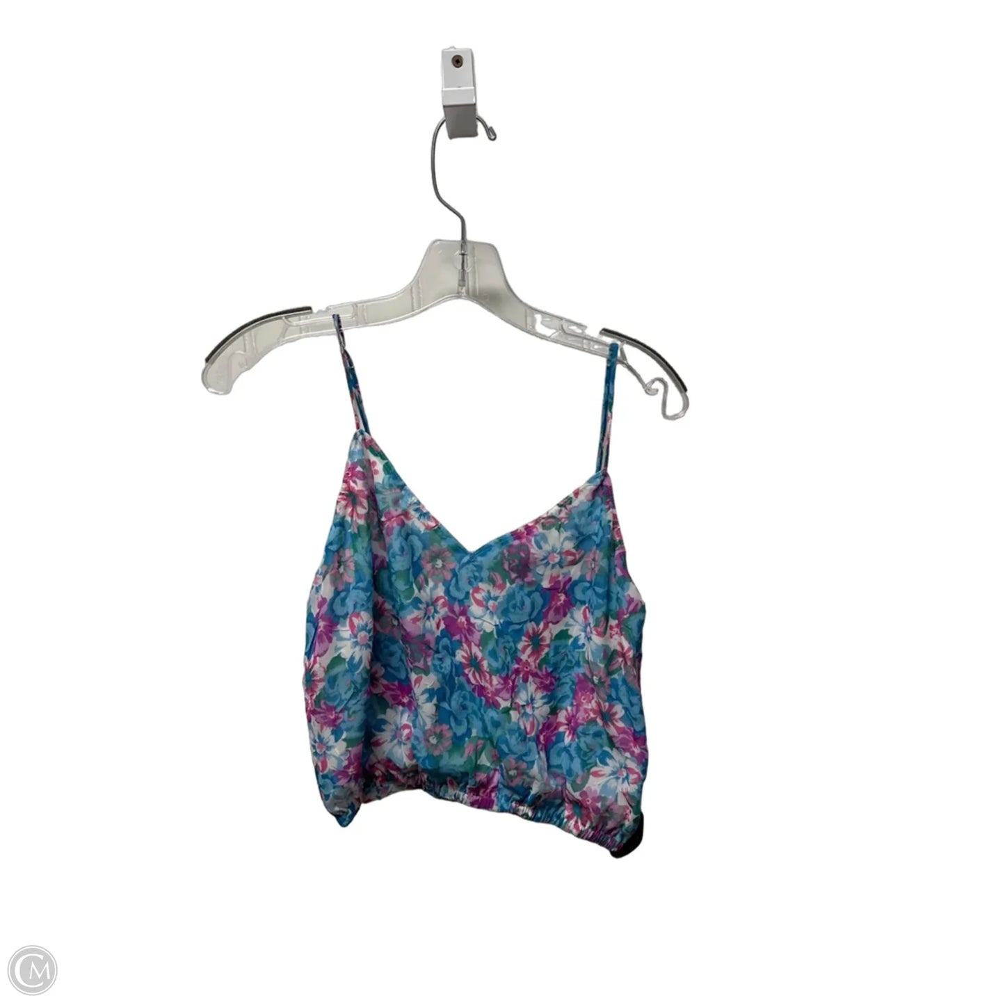 Top Sleeveless By Clothes Mentor In Blue & Purple, Size: S