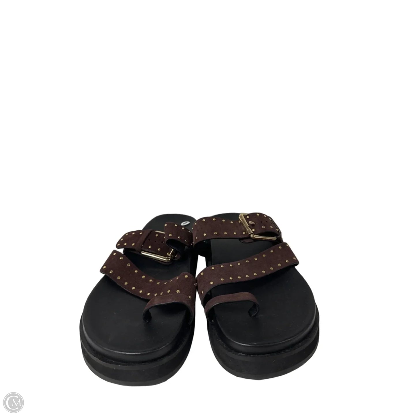 Sandals Flats By Open Edit In Brown, Size: 8