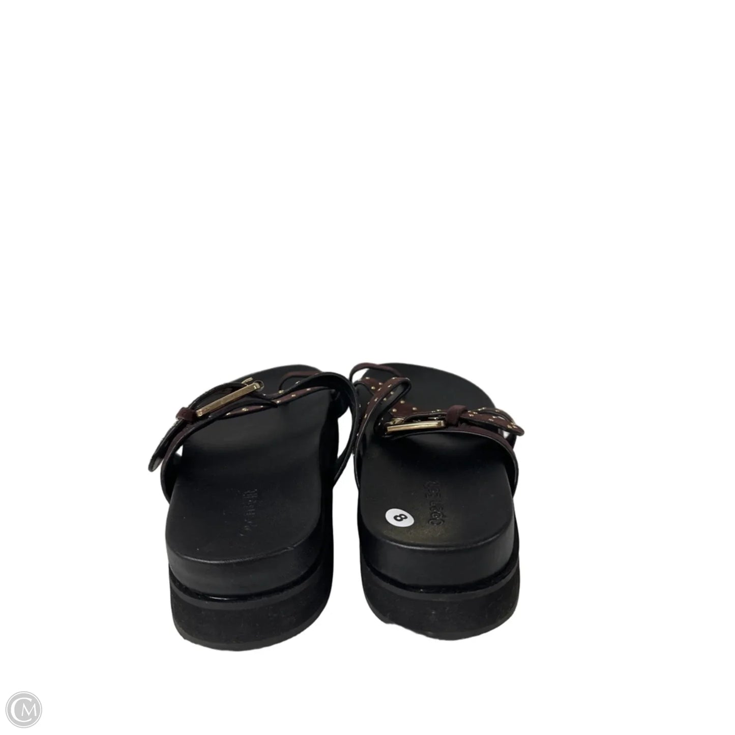 Sandals Flats By Open Edit In Brown, Size: 8